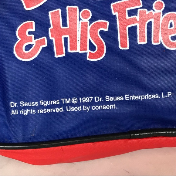 Dr. Seuss & His Friends Children’s 1997 Vintage Cat In The Hat Mini Book Bag - Picture 3 of 15